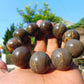 88 gram 10 Beads Mala Bracelet Indonesian Aromatic Perfumed Amber 25 mm for Healing 26MJ1