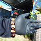 44 gr 13 Beads Mala Bracelet Indonesian Sumatra Dark Amber for Healing G18B7