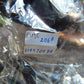206 gr Big Bangle in hole 70 mm Indonesian Sumatra White Blue Amber for Healing EU35