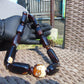 134 gr Small Necklace beads Indonesian dark red Amber for Healing A13K228
