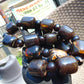 271 gr Small Necklace beads Indonesian Dark Red Amber for Healing A13K232