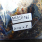 1255 gr Full Polished 16x11x7 cm Indonesian Black Blue Amber for Healing ML61
