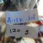 120 gr Small Necklace beads Indonesian Dark White Amber for Healing A13K218