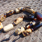 98 gr Small Necklace beads Indonesian White Amber for Healing A13K221