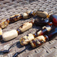 98 gr Small Necklace beads Indonesian White Amber for Healing A13K221