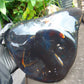 1824 gr Full Polished 21x20x7 cm Indonesian Dark Blue Amber for Healing AR113