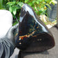 1824 gr Full Polished 21x20x7 cm Indonesian Dark Blue Amber for Healing AR113