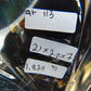 1824 gr Full Polished 21x20x7 cm Indonesian Dark Blue Amber for Healing AR113