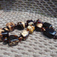 209 gr 23 beads Big Necklace Indonesian white Amber for Healing AWKK11