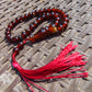 15 gr Tasbih Mesbah Rosary 33+2 Beads 8 mm Indonesian Red Amber for Healing 26RF19