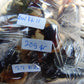 209 gr 23 beads Big Necklace Indonesian white Amber for Healing AWKK11