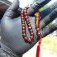 15 gr Tasbih Mesbah Rosary 33+2 Beads 8 mm Indonesian Red Amber for Healing 26RF19