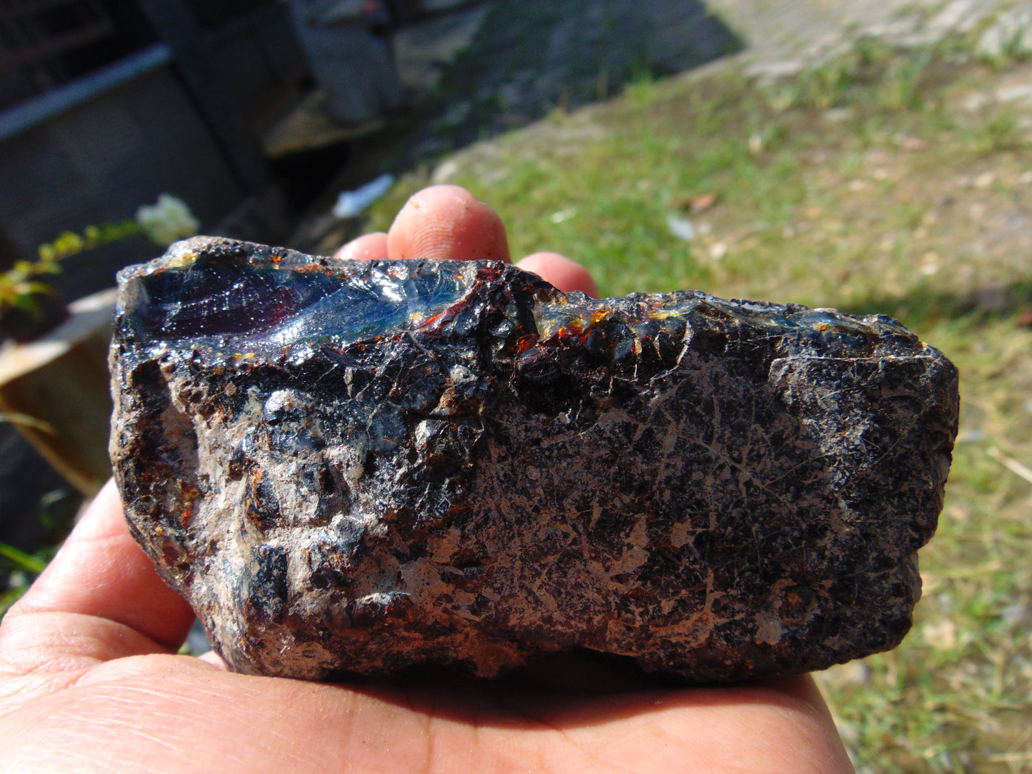 116 gram Rough Raw Indonesian Blue Amber for Healing 25RBAR5