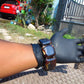122 gr 7 Square Beads Bangle Indonesian Amber for Healing 26BE44