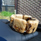 100 gr 7 Square Beads Bangle Indonesian White Amber for Healing 26BE32