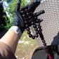147 gr Tasbih Mesbah Rosary 33+3 Beads 19 mm Indonesian Black Amber for Healing FR30