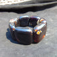 100 gr 7 Square Beads Bangle Indonesian Amber for Healing A7G43