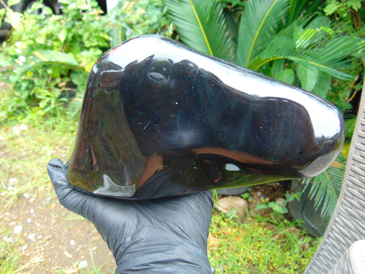 1251 gram full polished Indonesian Dark Amber for Healing ML62