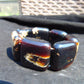 121 gr 7 Square Beads Bangle Indonesian Amber for Healing 26BE35