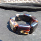 121 gr 7 Square Beads Bangle Indonesian Amber for Healing 26BE35