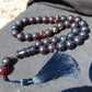 136 gr Tasbih Mesbah Rosary 35 Beads 18 mm Indonesian Black Amber for Healing TB18i2