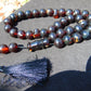 136 gr Tasbih Mesbah Rosary 35 Beads 18 mm Indonesian Black Amber for Healing TB18i2