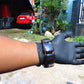 99 gr 7 Square Beads Bangle Indonesian Amber for Healing 26BE30