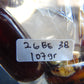 107 gr 7 Square Beads Bangle Indonesian Amber for Healing 26BE38