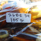 105 gr 7 Square Beads Bangle Indonesian Amber for Healing 26BE34
