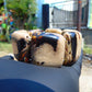 98 gr 7 Square Beads Bangle Indonesian White Amber for Healing 26BE46