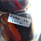 109 gr 7 Square Beads Bangle Indonesian Blue Amber for Healing 26BE36