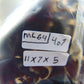 405 Gr Full Polished Indonesia Blue Amber for Healing ML64