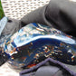 1102 gram full polished 21x8x8 cm Indonesian Blue Amber for Healing AR115