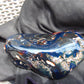 1102 gram full polished 21x8x8 cm Indonesian Blue Amber for Healing AR115