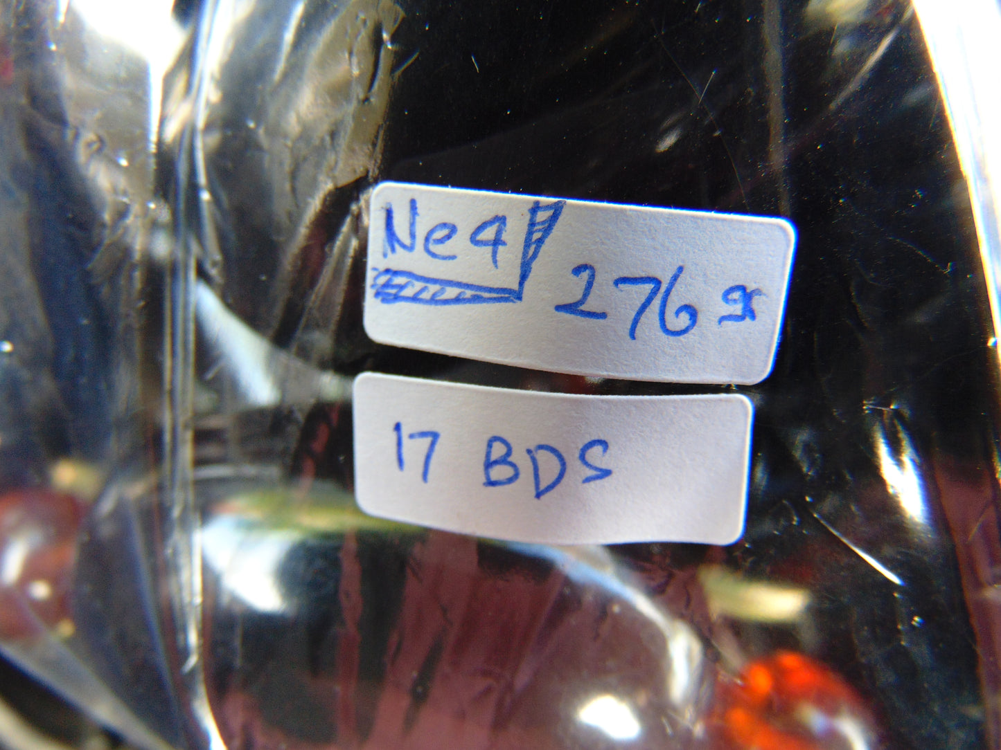 276 gr Big Necklace Indonesian Cherry Red Amber for Healing NE4