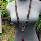 74 gram 108 Mala Buddha for Yoga and Meditation Indonesian Sumatra Amber for Healing MR12
