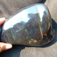 648 gram Full Polished 164x108x77 mm Indonesia Dark Blue Amber for Healing AJ1009