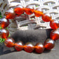 23 Gram 13 Small Beads Bracelet Indonesian Red Amber for Healing F13