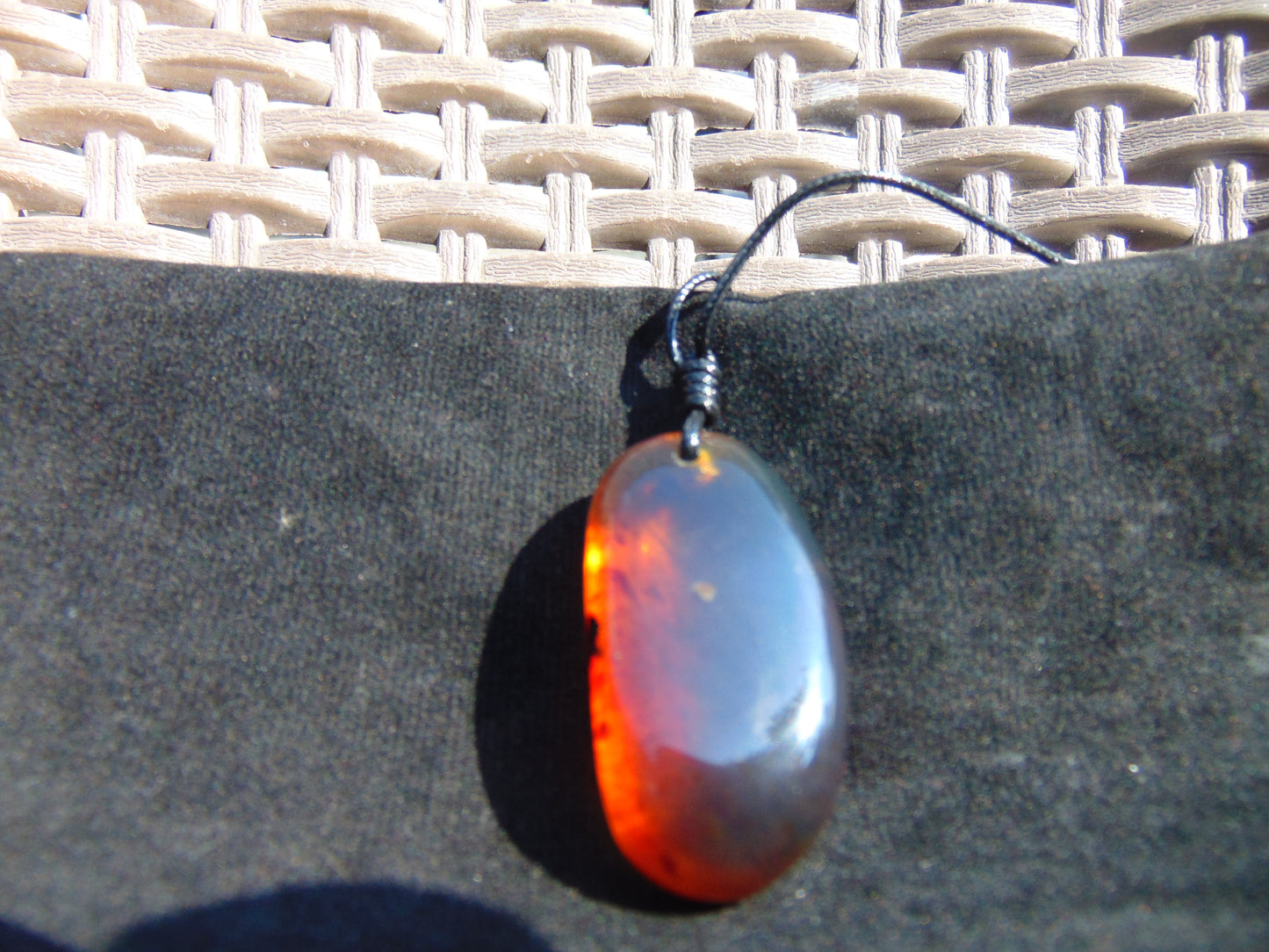 10 gram Pendant Indonesian Blue Amber for Healing pb252