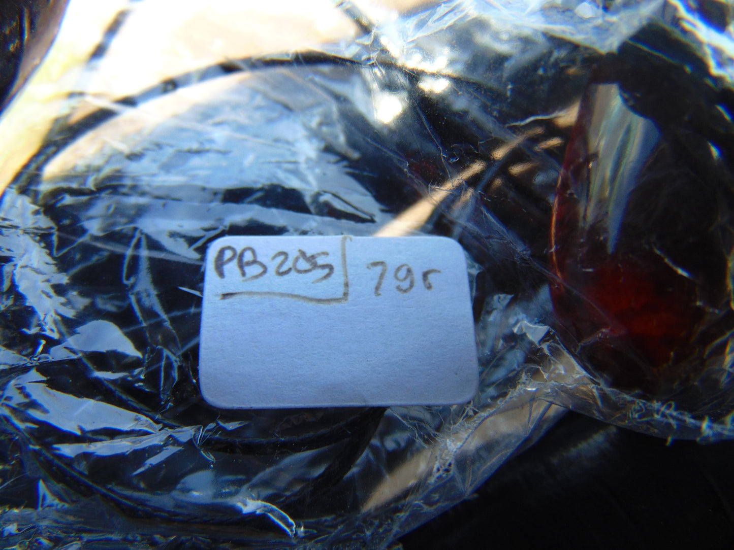 7 gram Pendant Indonesian Blue Amber for Healing pb205