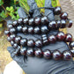 104 gr Big Tasbih Mesbah Rosary 33+3 Beads 18 mm Indonesian Cherry Red Amber for Healing Collection TB17i3