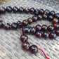 379 gr Big Tasbih Mesbah Rosary 33+3 Beads 25 mm Indonesian Cherry Red Amber for Healing Collection FR40