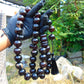 381 gr Big Tasbih Mesbah Rosary 33+3 Beads 25 mm Indonesian Cherry Red Amber for Healing Collection FR41