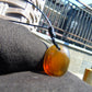 1 gr Pendant Indonesian orange Amber for Healing A538