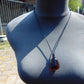 12 gram Pendant Indonesian Cherry Amber for Healing 26pdar3