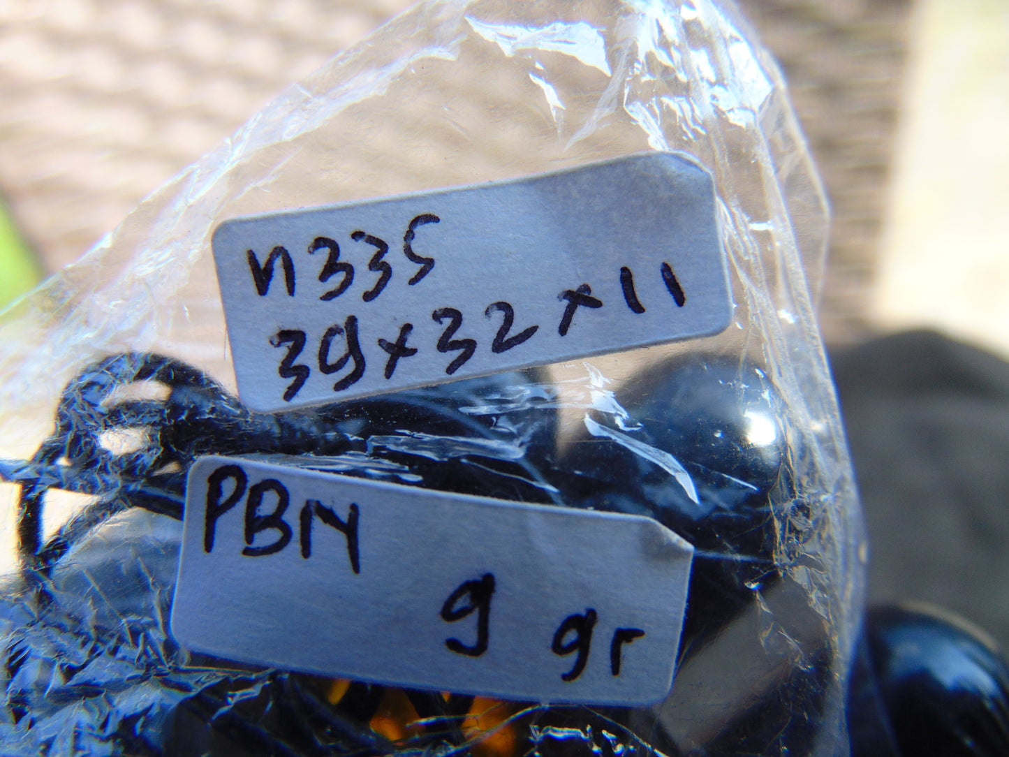 9 gram Pendant Indonesian Crystal Amber for Healing pbn335