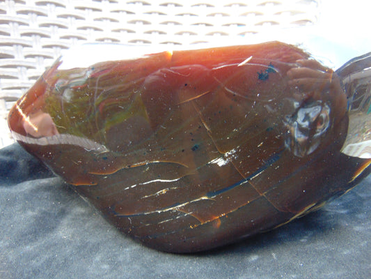1730 gr Full Polished 270x190x110 mm Indonesia Inclusion Dark Red for Healing AR150