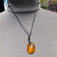 2 gr Pendant Indonesian orange Amber for Healing Y181