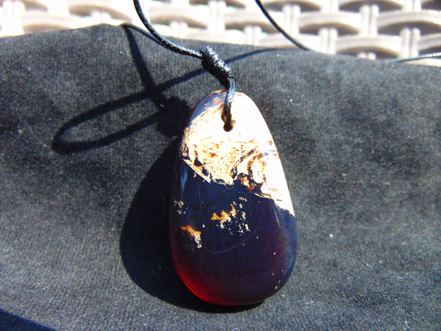 10 gram Pendant Indonesian Blue Amber for Healing 26y211