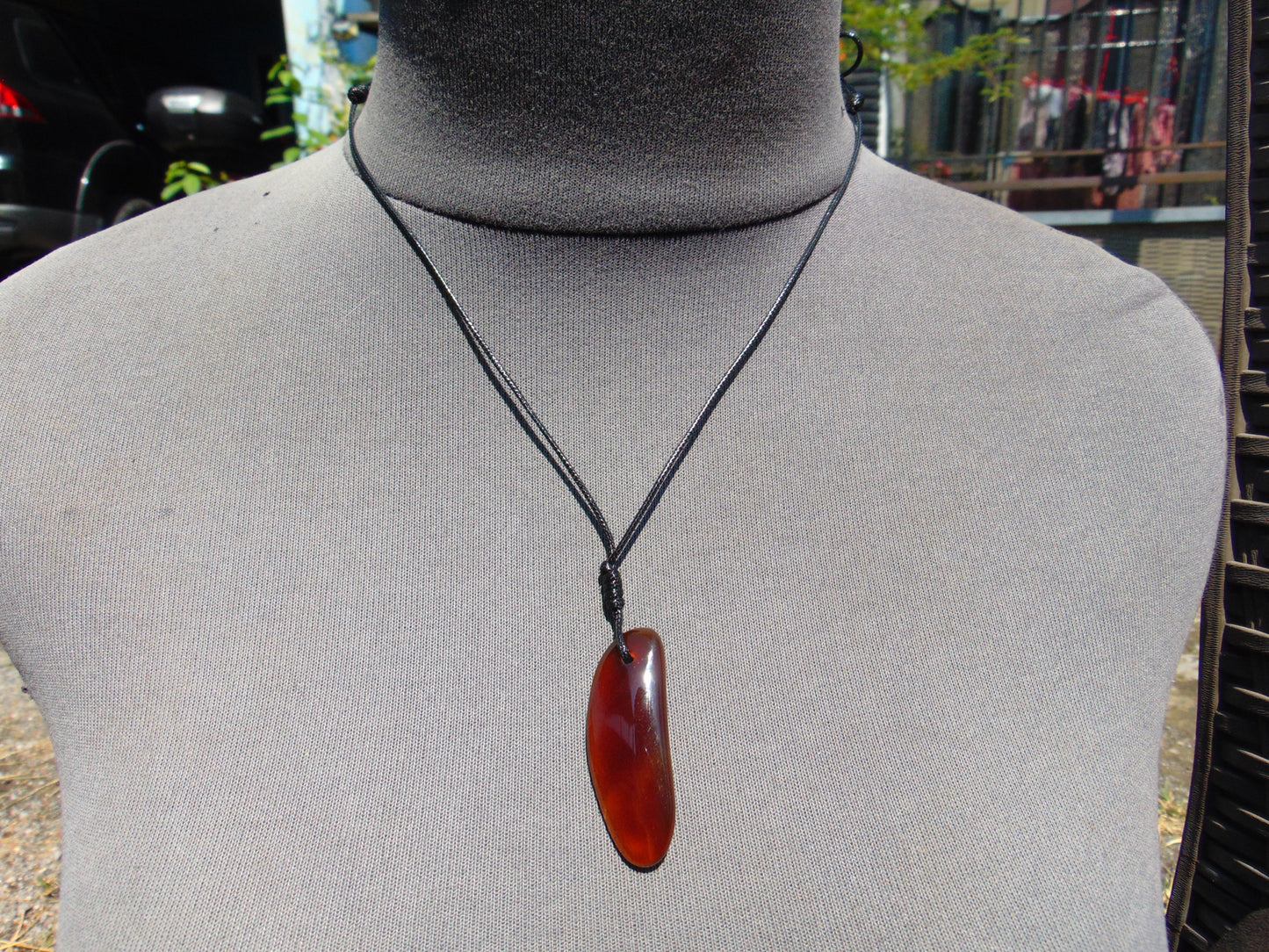 2 gr Pendant Indonesian red Amber for Healing Y237